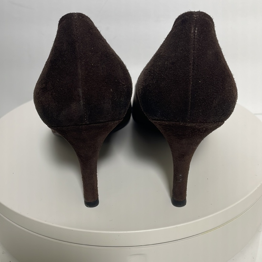 Prada  brown heels EU 40 according to size tables US 9.5 see pictures please - Picture 3 of 11